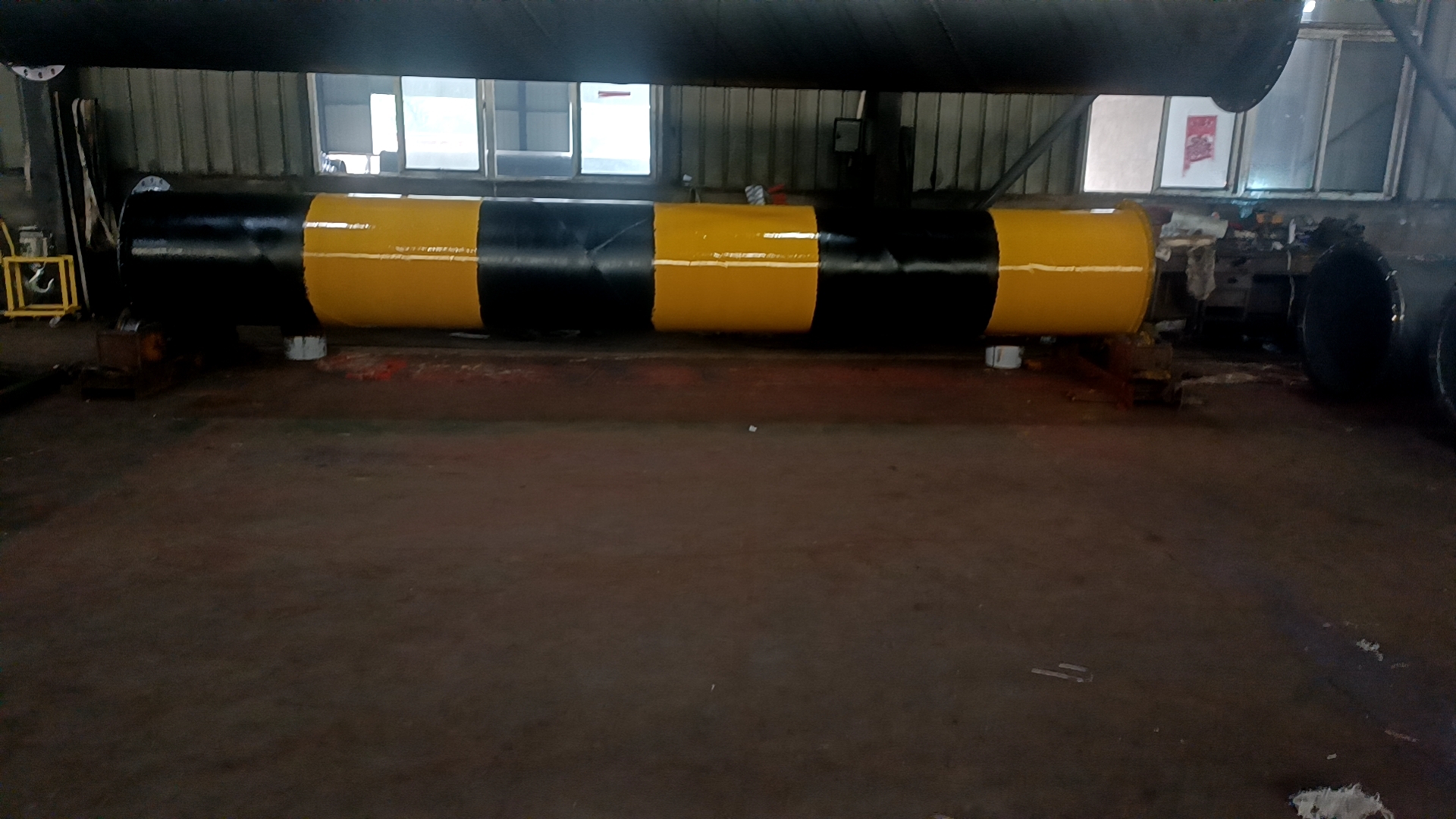 鋼製逃生管道法蘭連接的步驟